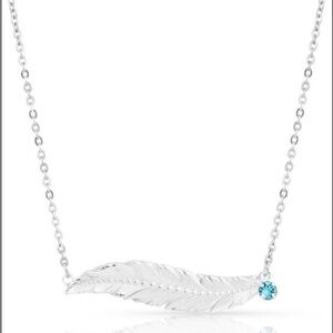 Montana Silversmiths, Ladies Cinderella Liberty American Made Necklace